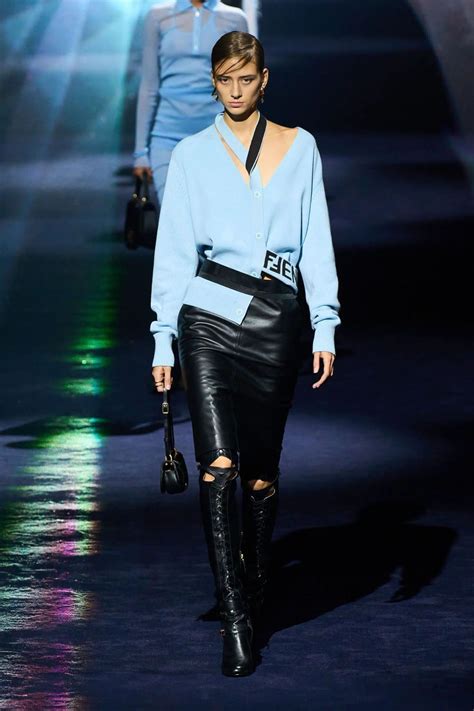 fendi heads runway|Fendi fall winter runway.